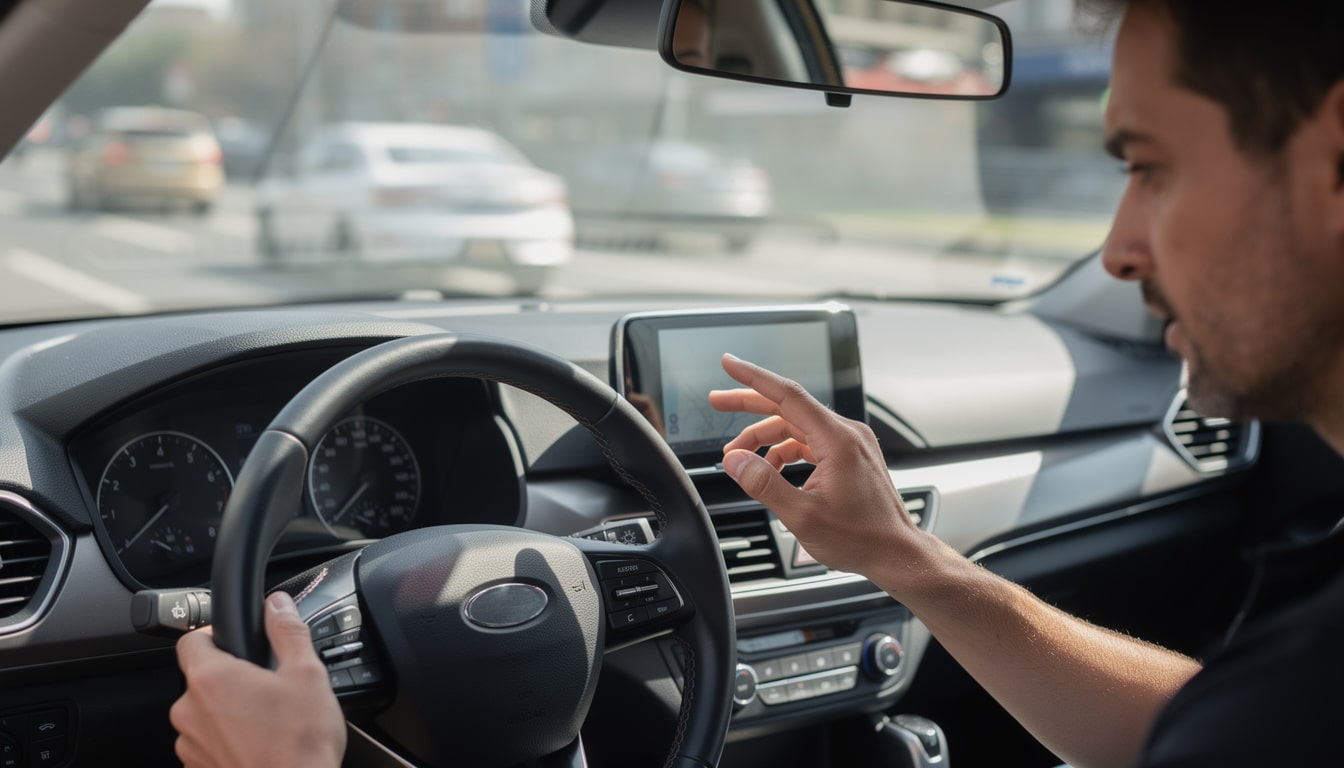 découvrez les sanctions sévères imposées par le code de la route en cas de manipulation tactile d'un gps au volant, et comprenez les risques pour votre sécurité et votre permis.